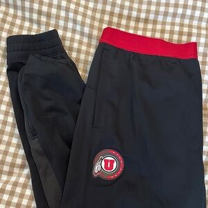 Under Armour Utah Black and Red Joggers